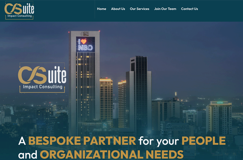 Consulting Web Application